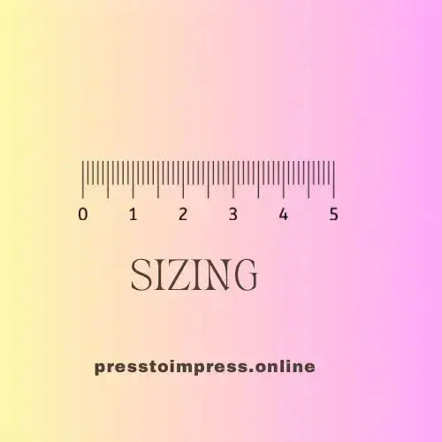Measuring natural nail width with tape for accurate press-on nail sizing.
