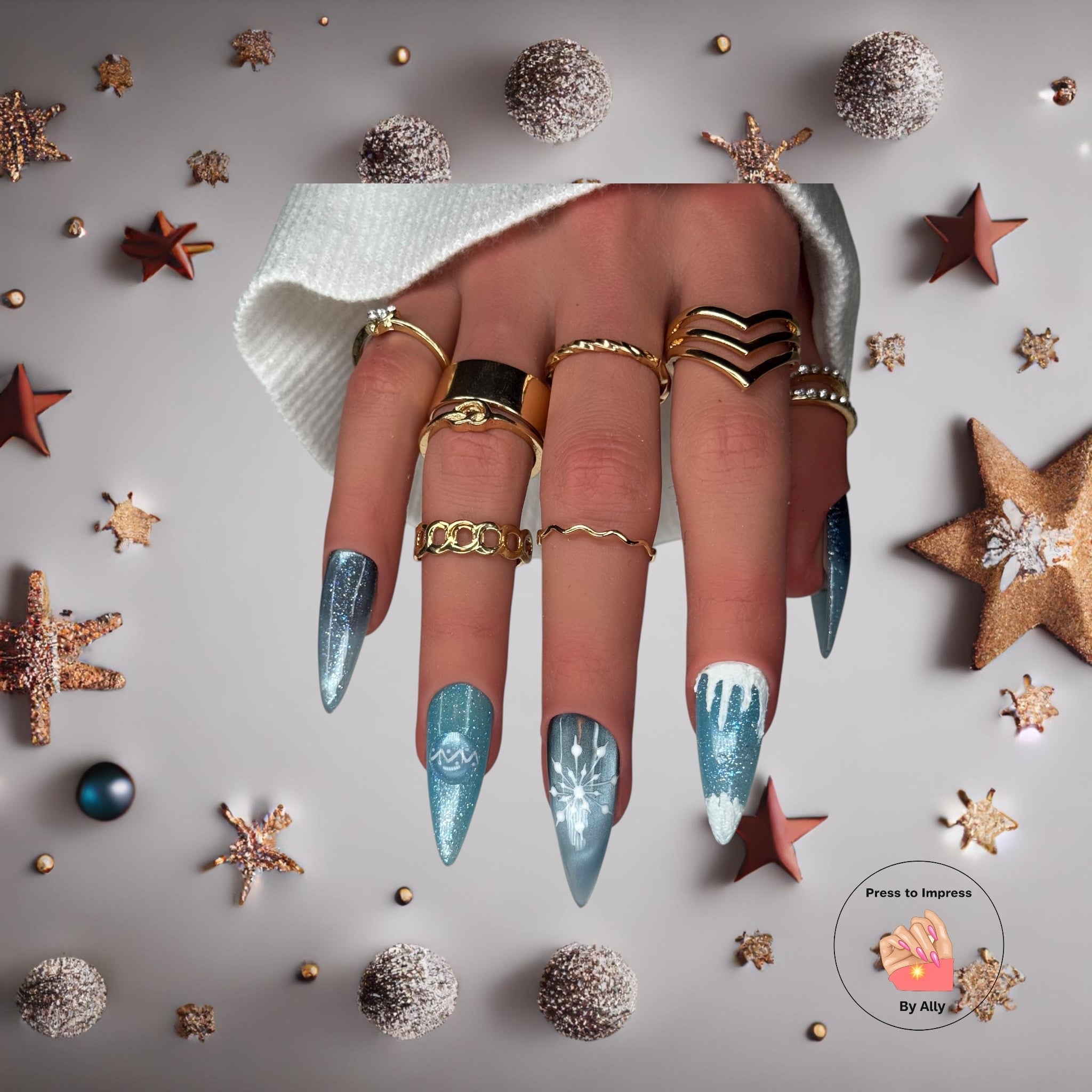 Icebound Elegance Press to Impress