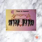 Glamour Gemstones Press to impress