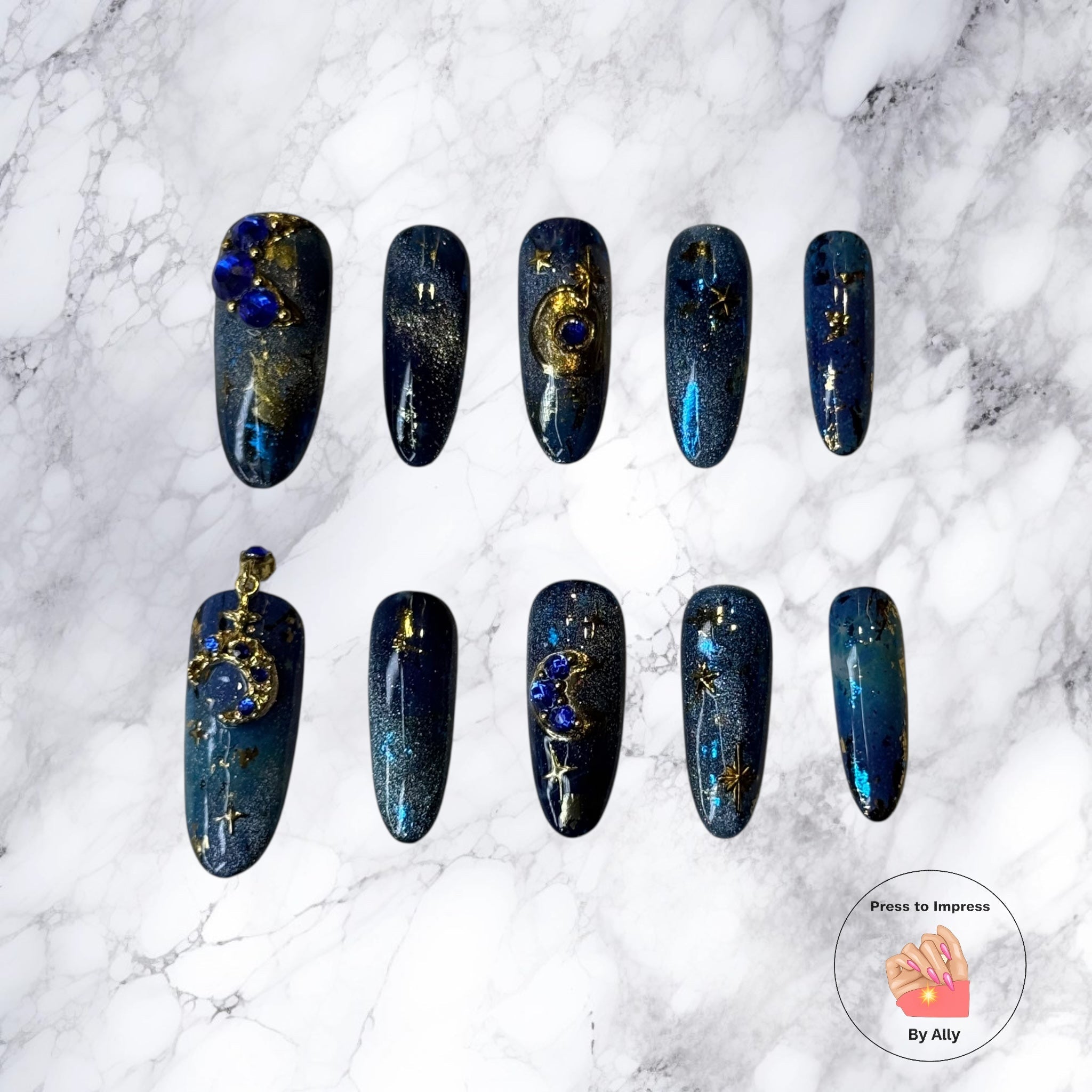 🌌 Celestial Midnight Press to impress