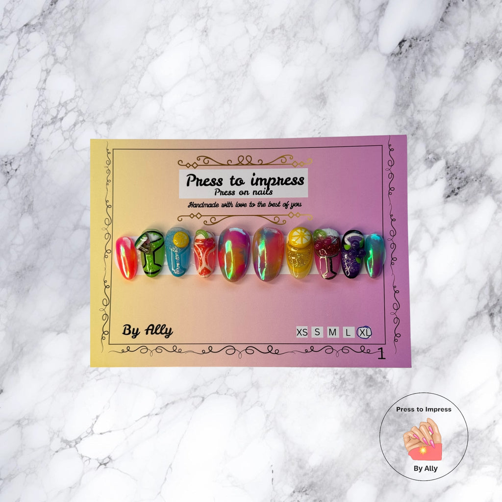 Tropical Cocktail Hour Press to impress