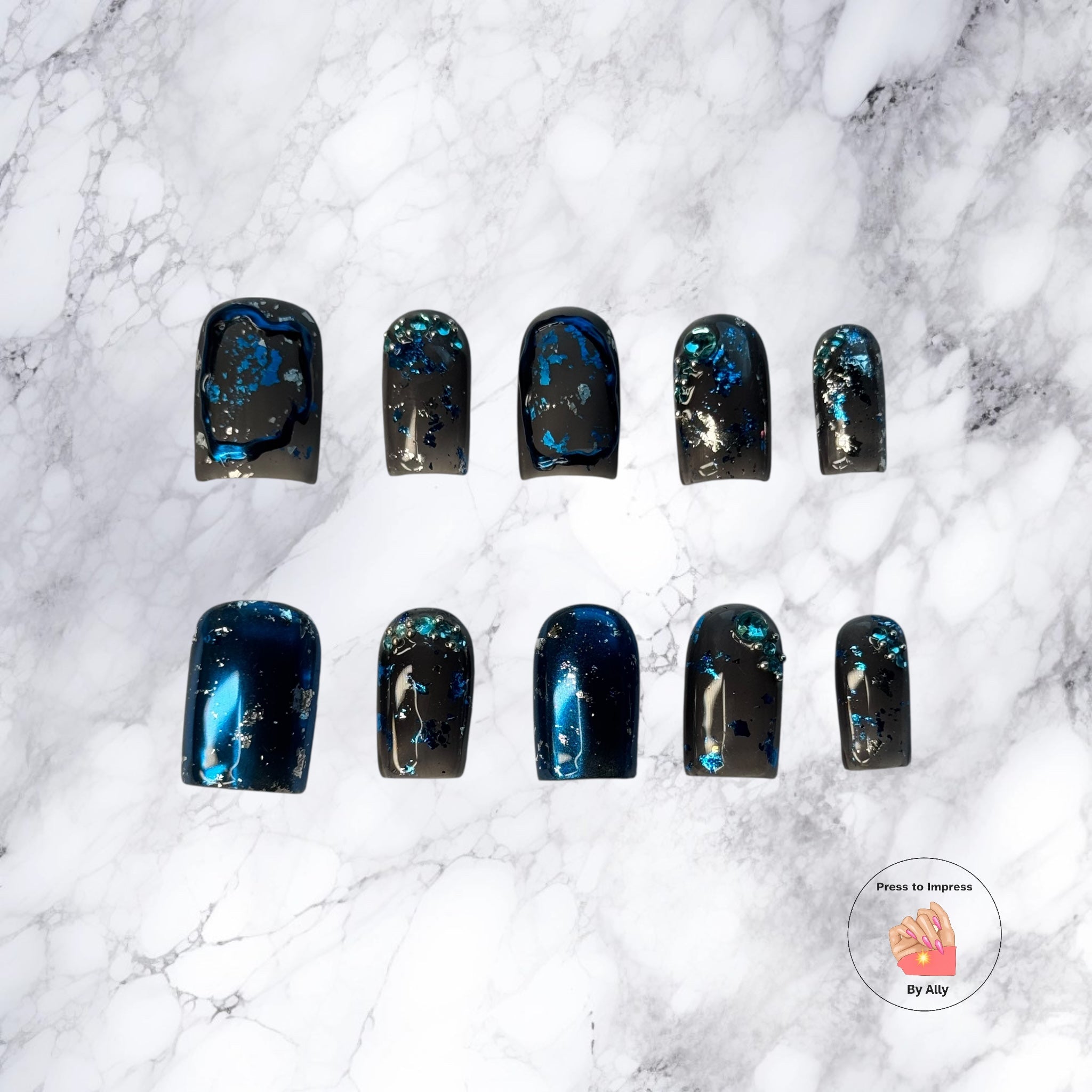 🌌 Midnight Galaxy Press to impress