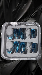 Midnight Tide Press-On Nails