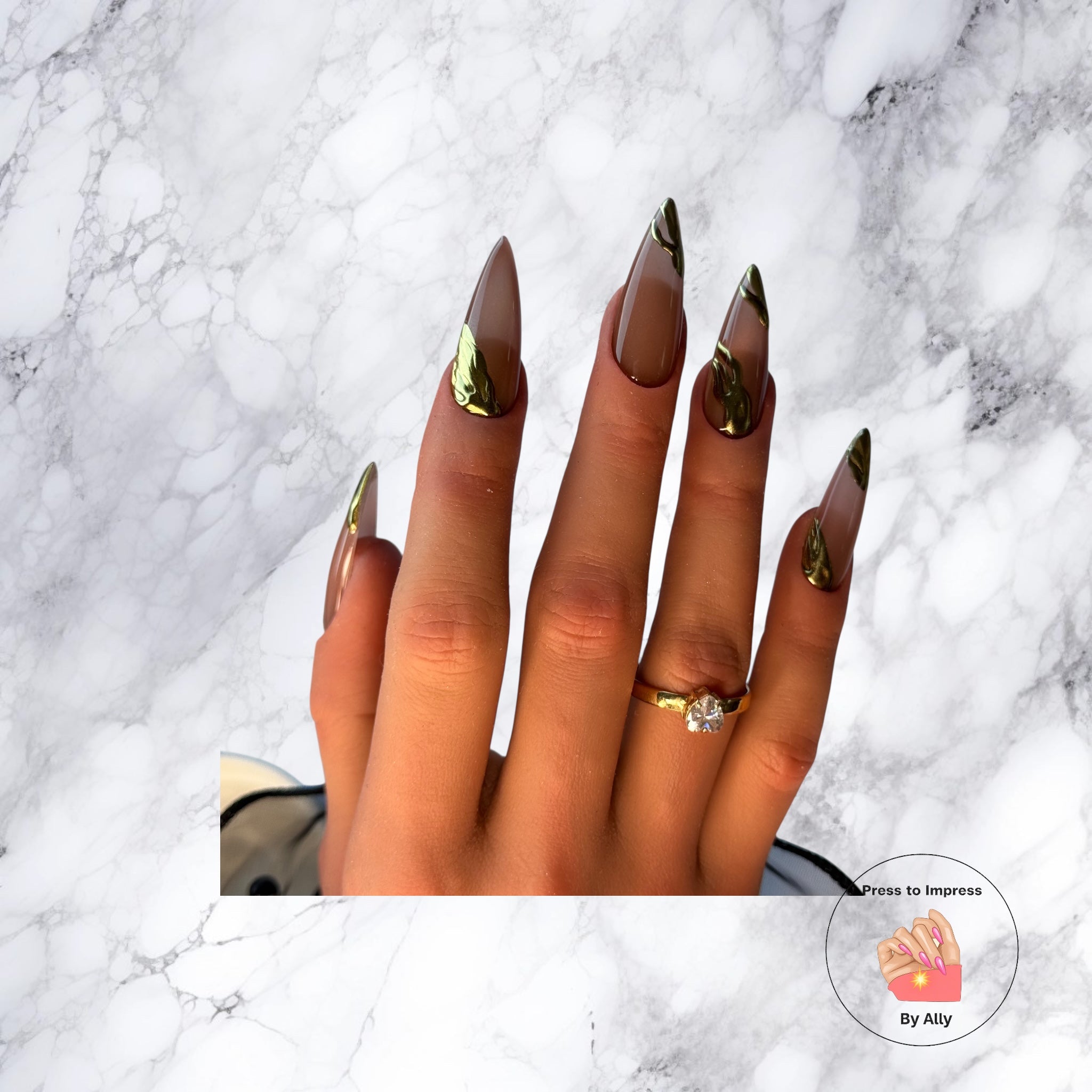 Molten Elegance Press to impress