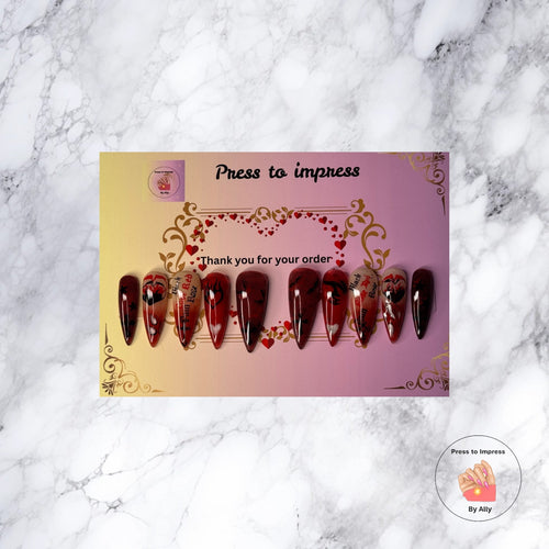 Crimson Temptation Press to impress