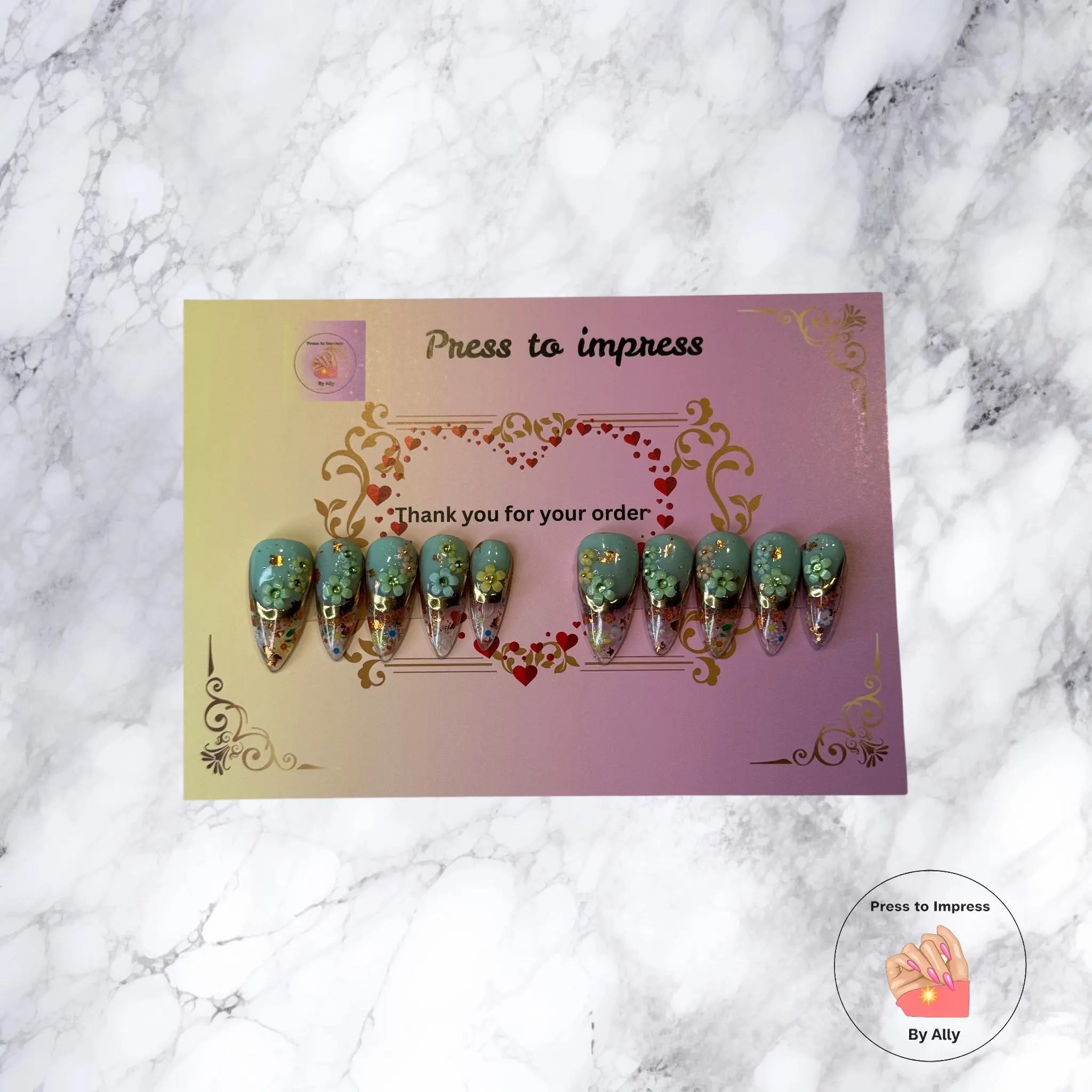 🌸 Mint Blossom 🌸 Press to impress