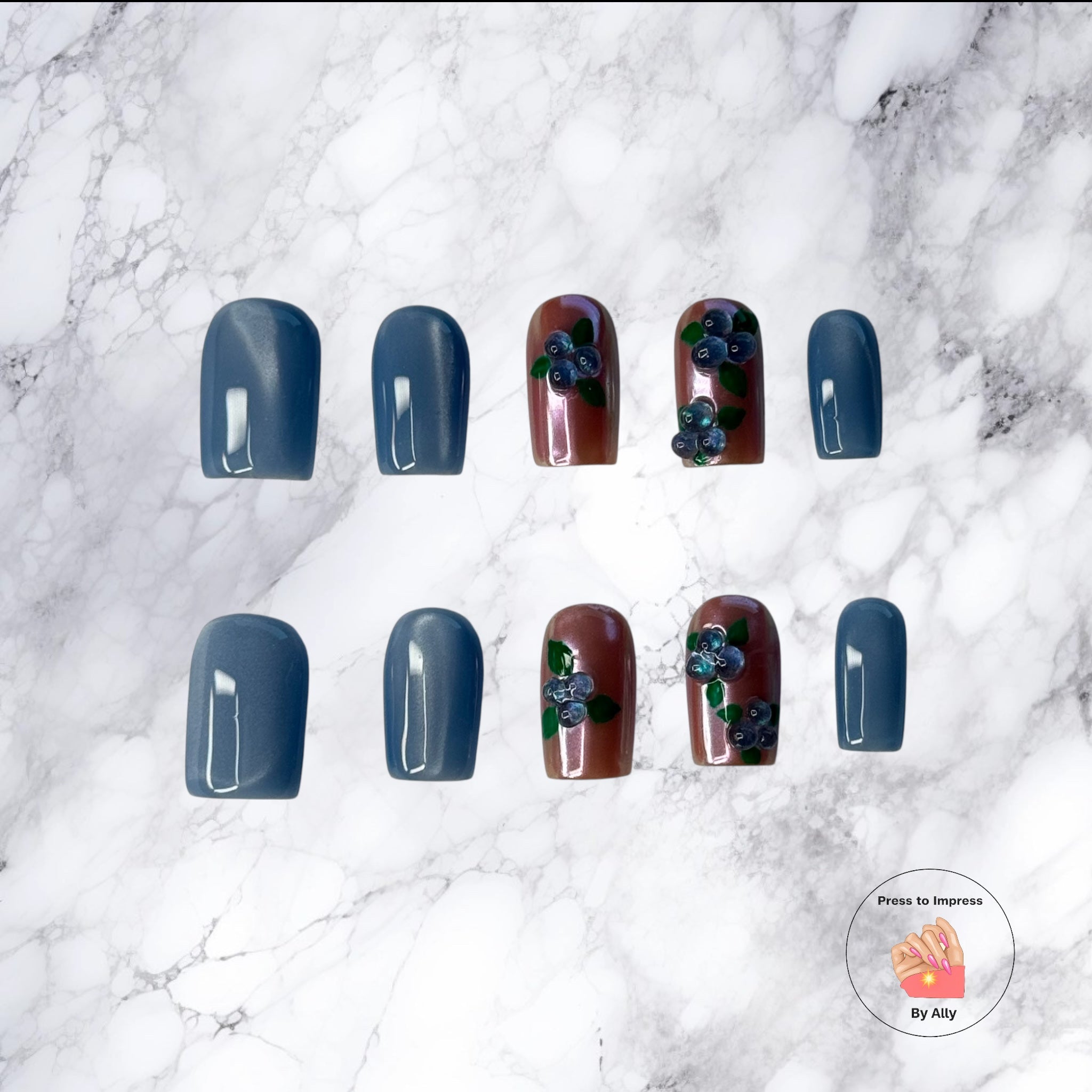 Blueberry Bliss Press to impress