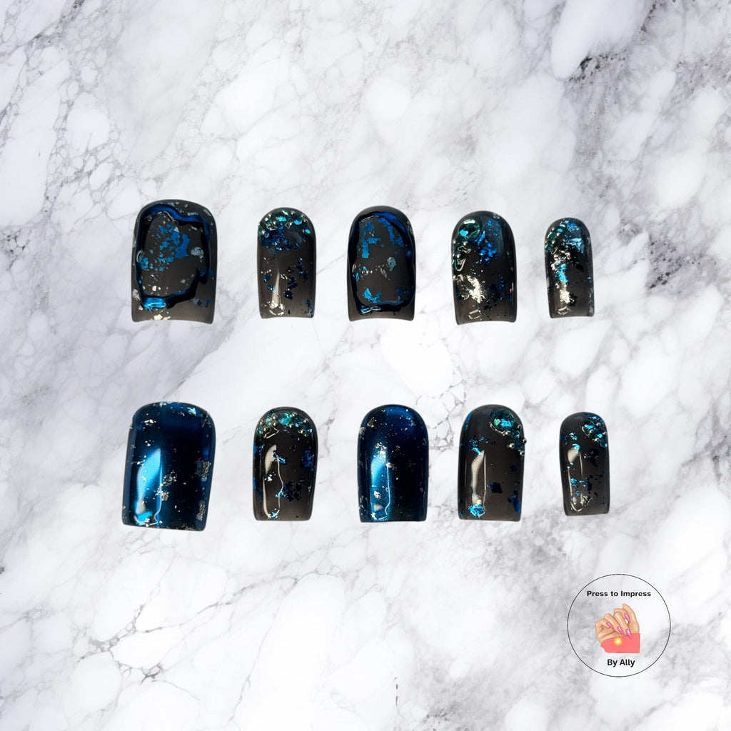 🌌 Midnight Galaxy Press to impress