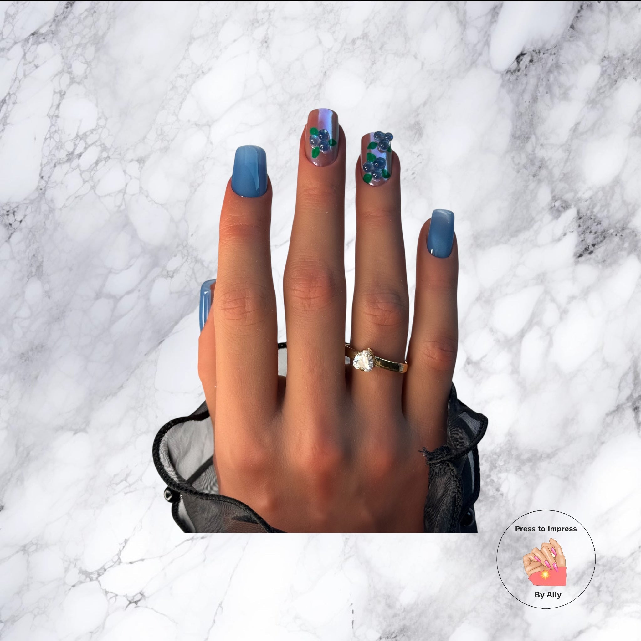 Blueberry Bliss Press to impress