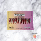 Imperial Garnet Press to impress