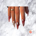 Imperial Garnet Press to impress