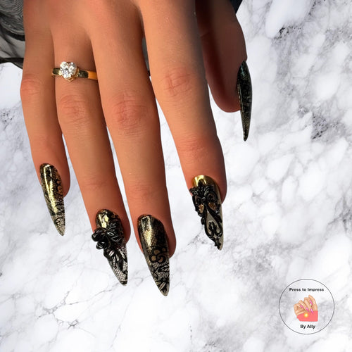 Black Lace Affair 💫 Press to impress