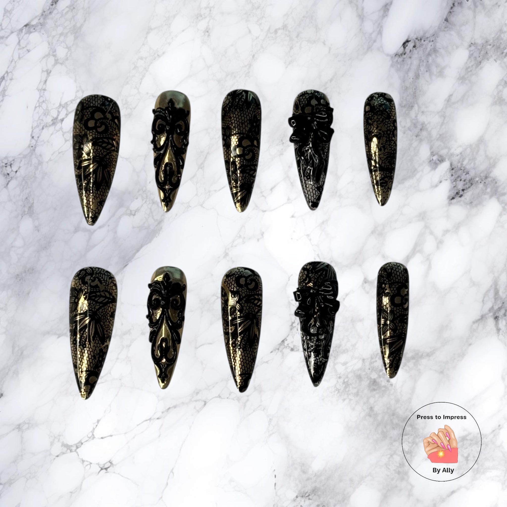 Black Lace Affair 💫 Press to impress