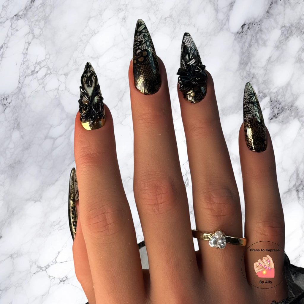 Black Lace Affair 💫 Press to impress