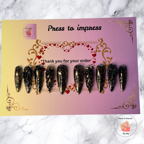 Black Lace Affair 💫 Press to impress