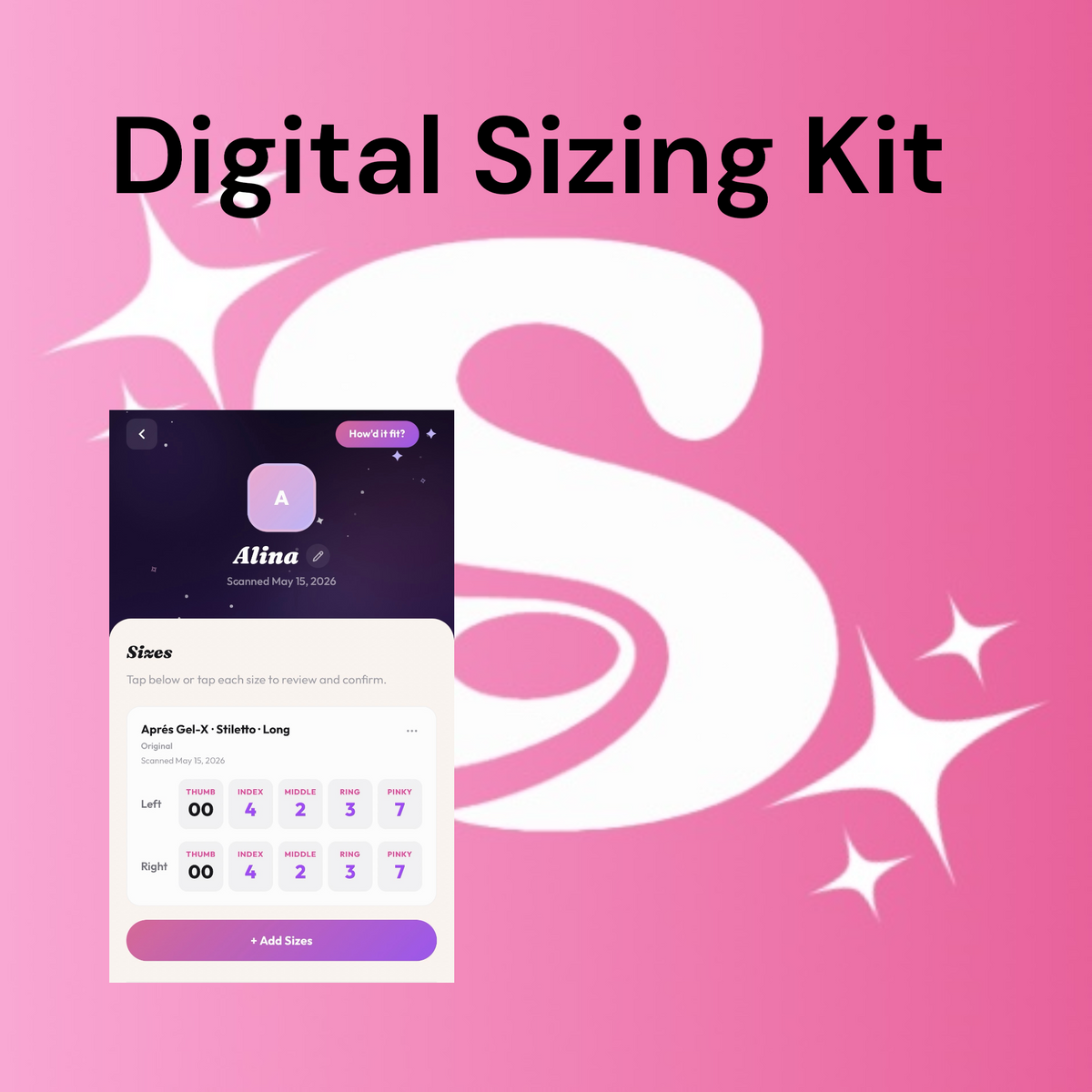 Digital Sizing Kit