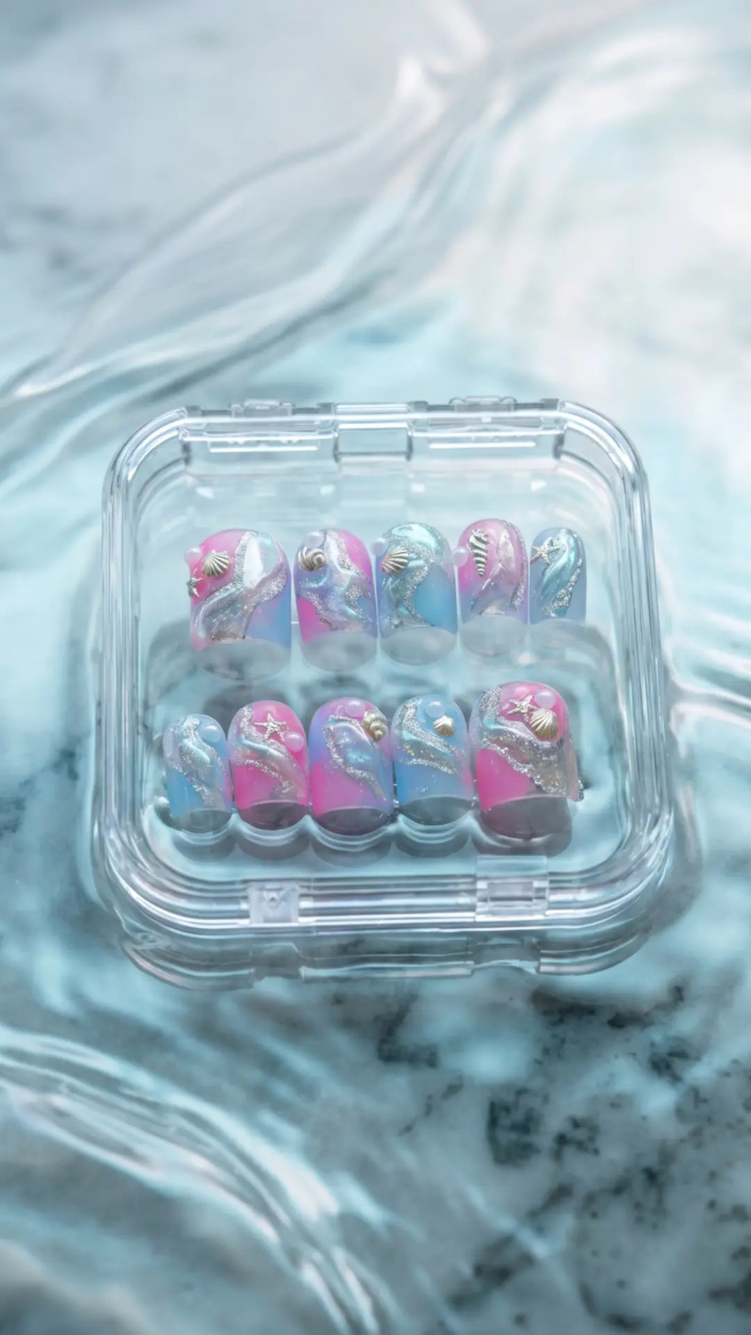 Mermaid Mirage Press-On Nails