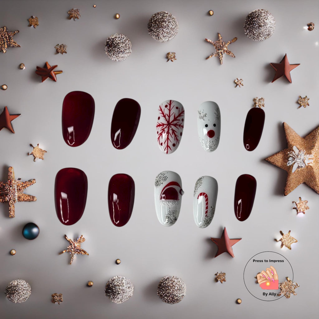 Ruby Reindeer Glow Press to Impress