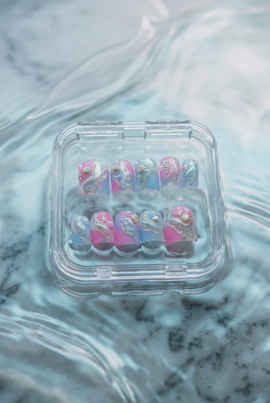 Mermaid Mirage Press-On Nails